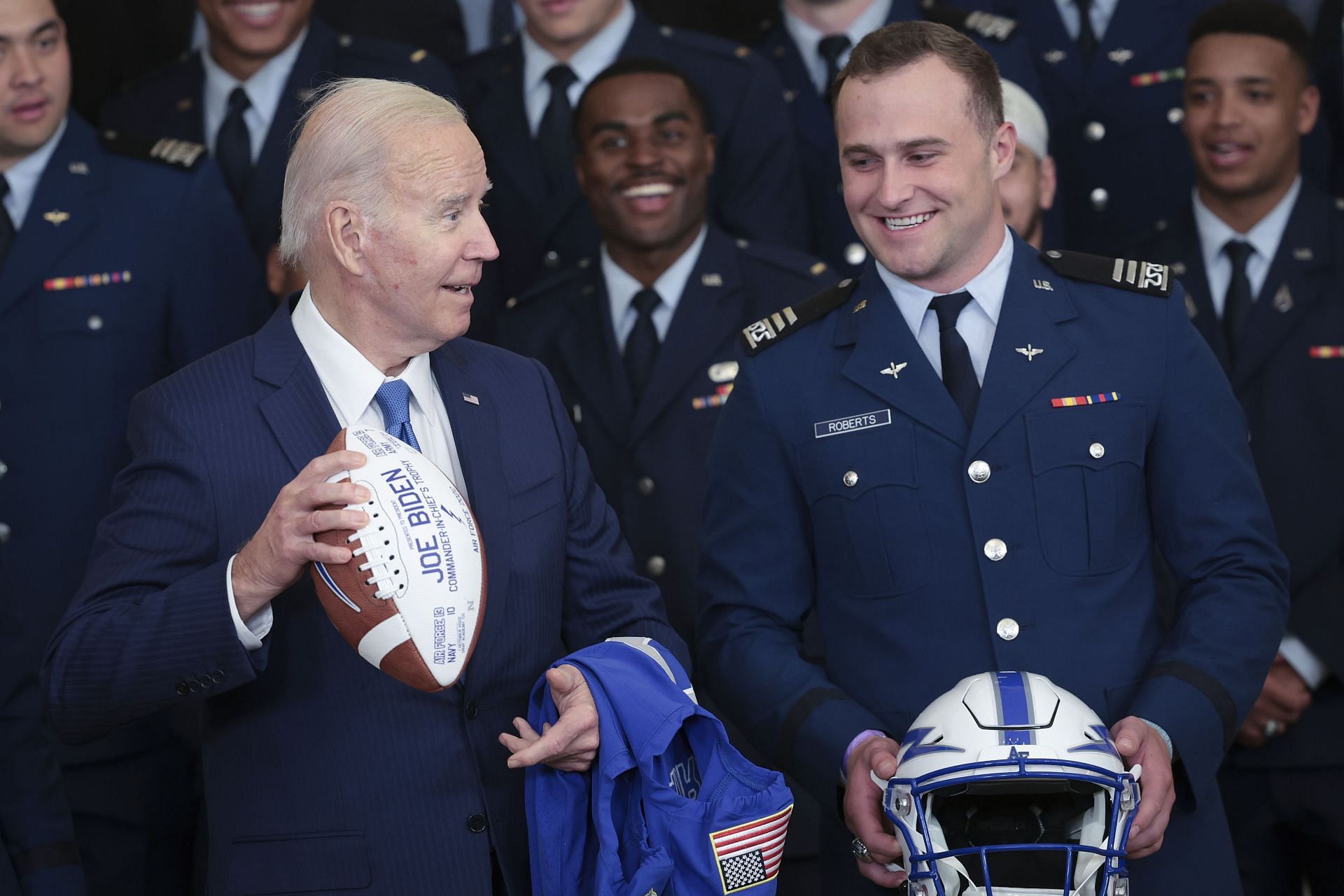 President Biden Presents The Commander-In-Chief